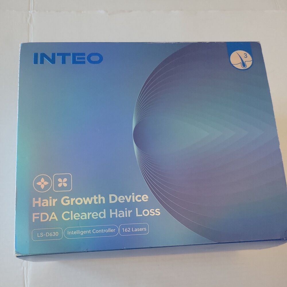 INTEO Red Light Therapy Hair Growth Cap open box